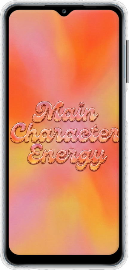 Чехол Bumper чехол Aura Gradient Main Character Energy Aesthetic Y2K для Samsung Galaxy A12 A125F - 6783pc-2201 изображение 
