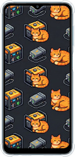 Силикон с усиленными углами чехол Autonomous Zone для Samsung Galaxy A12 A125F - 6771sp-2201 изображение 