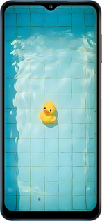 Силиконовый чехол Утенок для Samsung Galaxy A12 A125F - 6323u-2201 изображение 