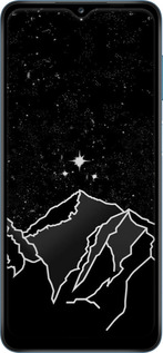 Силіконовий чехол Мінімалістичний гірський краєвид для Samsung Galaxy M12 M127F - 6438u-2360 изображение 