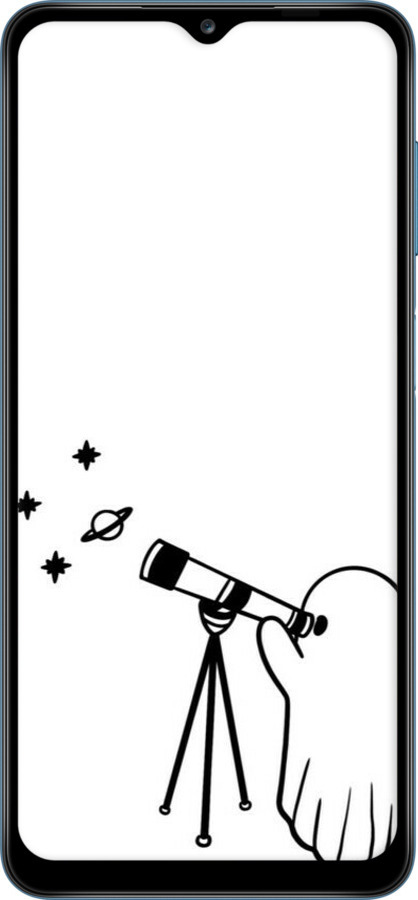 Силіконовий чехол Привид астроном для Samsung Galaxy A12 A125F - 6444u-2201 изображение 