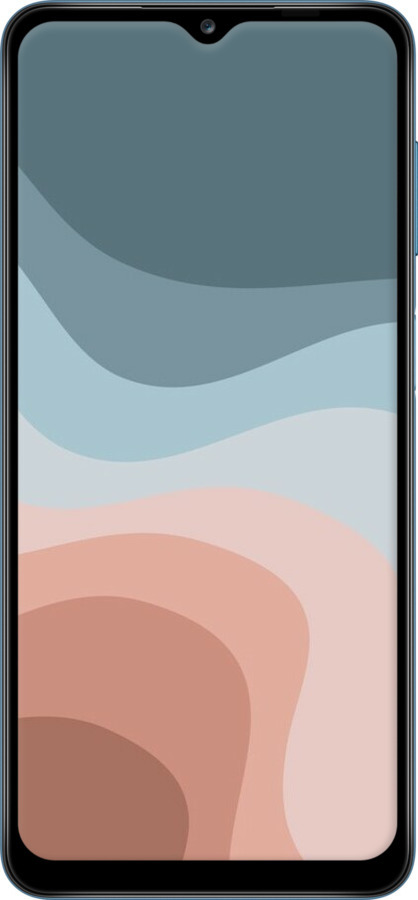 Силіконовий чехол З синіми та рожевими хвилями в стилі ретро для Samsung Galaxy M12 M127F - 6532u-2360 изображение 