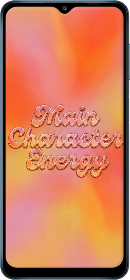 Силиконовый чехол Aura Gradient Main Character Energy Aesthetic Y2K для Samsung Galaxy A12 A125F - 6783u-2201 изображение 