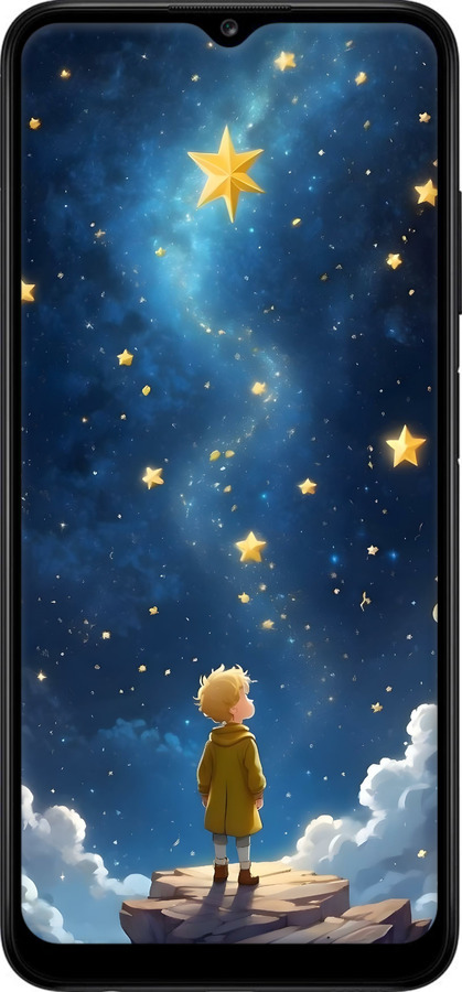 TPU чехол Маленький принц для Samsung Galaxy A13 A135F - 6326b-2498 изображение 