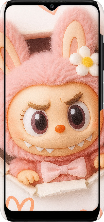 3D пластиковый матовый чехол Лабубу 2 для Samsung Galaxy A13 A135F - 6710m-2498 изображение 