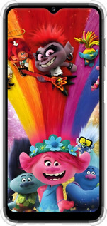 Силикон с усиленными углами чехол Троли для Samsung Galaxy A13 A135F - 6343sp-2498 изображение 