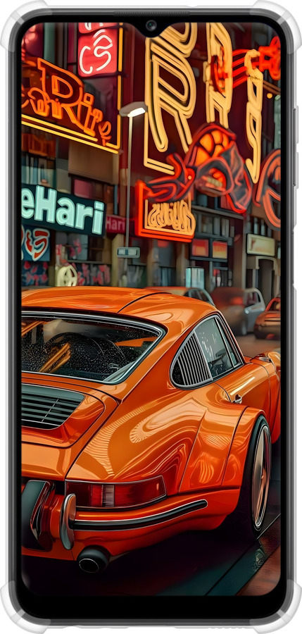 Силикон с усиленными углами чехол Порше для Samsung Galaxy A13 A135F - 6334sp-2498 изображение 