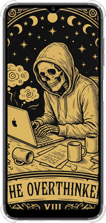 Силіконовий протиударний с посиленими кутами чехол The Overthinker для Samsung Galaxy A13 A135F - 6774sp-2498 изображение 