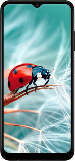 Силиконовый чехол Божья коровка для Samsung Galaxy A13 A135F - 6049u-2498 изображение 