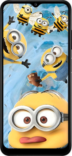 Силиконовый чехол Миньоны для Samsung Galaxy A13 A135F - 6386u-2498 изображение 