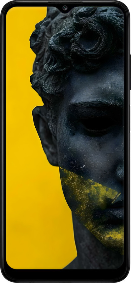 Силиконовый чехол Статуя арт для Samsung Galaxy A13 A135F - 6330u-2498 изображение 