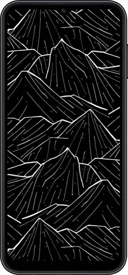 TPU чехол Із зображенням Темних гір для Samsung Galaxy A14 A145F - 6489b-2937 изображение 