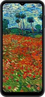 Силиконовый чехол Винсент Ван Гог-Маковое поле для Samsung Galaxy A14 A145F - 6466u-2937 изображение 