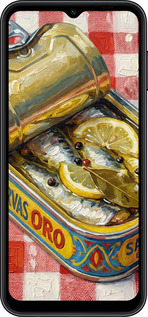 Силиконовый чехол Vintage Sardine Tin Phone для Samsung Galaxy A14 A145F - 6772u-2937 изображение 