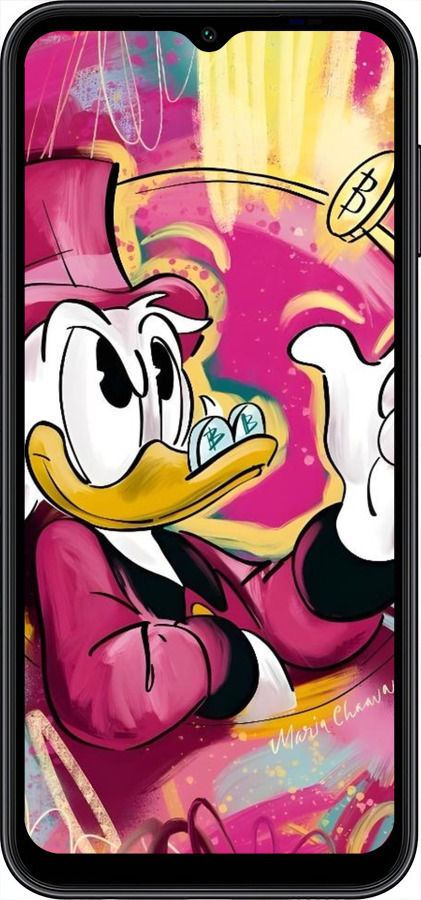 Силиконовый чехол Скрудж для Samsung Galaxy A14 A145F - 6283u-2937 изображение 