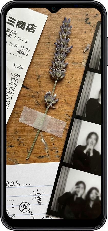 Силиконовый чехол Aesthetic Scrapbook Collage для Samsung Galaxy A14 A145F - 6773u-2937 изображение 