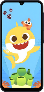 TPU чехол Бейби Шарк для Samsung Galaxy A15 - 6303b-3357 изображение 