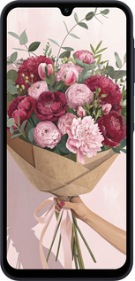 TPU чехол Пионы 1 для Samsung Galaxy A15 - 6705b-3357 изображение 
