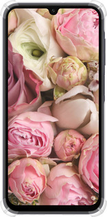 Силіконовий протиударний с посиленими кутами чехол Троянди v2 для Samsung Galaxy A15 - 2320sp-3357 изображение 