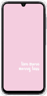 Силикон с усиленными углами чехол Живи больше для Samsung Galaxy A15 - 4347sp-3357 изображение 