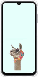 Силикон с усиленными углами чехол Модная лама для Samsung Galaxy A15 - 4479sp-3357 изображение 
