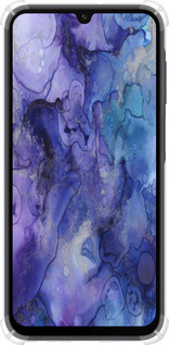 Силіконовий протиударний с посиленими кутами чехол Мармур 7 для Samsung Galaxy A15 - 4802sp-3357 изображение 