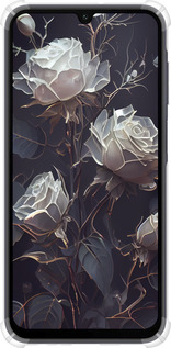 Силіконовий протиударний с посиленими кутами чехол Троянди 2 для Samsung Galaxy A15 - 5550sp-3357 изображение 