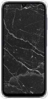 Силикон с усиленными углами чехол Черный мрамор v2 для Samsung Galaxy A15 - 5568sp-3357 изображение 