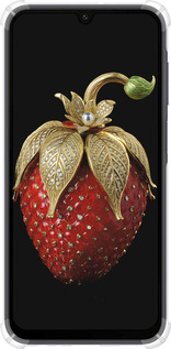 Силикон с усиленными углами чехол Клубника v3 для Samsung Galaxy A15 - 5638sp-3357 изображение 