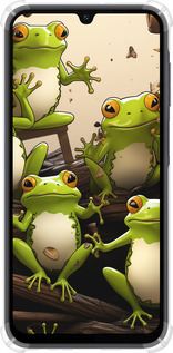 Силикон с усиленными углами чехол Жабки для Samsung Galaxy A15 - 5656sp-3357 изображение 