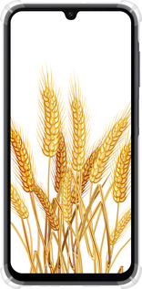 Силикон с усиленными углами чехол Колоски пшеници для Samsung Galaxy A15 - 5866sp-3357 изображение 