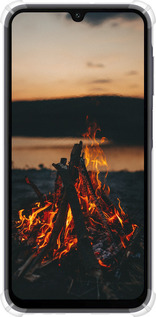 Силикон с усиленными углами чехол Огонь для Samsung Galaxy A15 - 6021sp-3357 изображение 