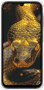 Силикон с усиленными углами чехол Golden snake для Samsung Galaxy A15 - 6072sp-3357 изображение 