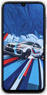 Силикон с усиленными углами чехол БМВ для Samsung Galaxy A15 - 6292sp-3357 изображение 