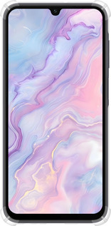 Силіконовий протиударний с посиленими кутами чехол Нежный мрамор для Samsung Galaxy A15 - 6310sp-3357 изображение 