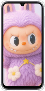 Силіконовий протиударний с посиленими кутами чехол Лабубу для Samsung Galaxy A15 - 6708sp-3357 изображение 