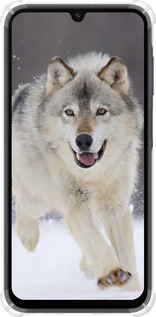 Силикон с усиленными углами чехол Бегущий волк для Samsung Galaxy A15 - 826sp-3357 изображение 