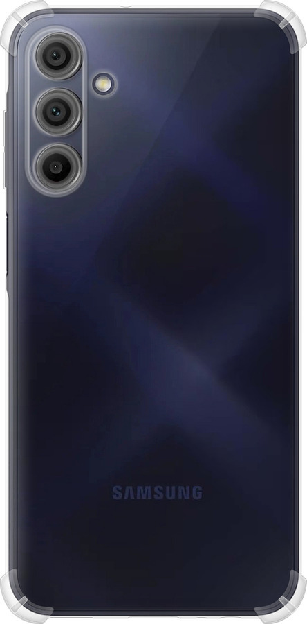 Силикон с усиленными углами чехол Прозрачный для Samsung Galaxy A15 - 5636sp-3357 изображение 