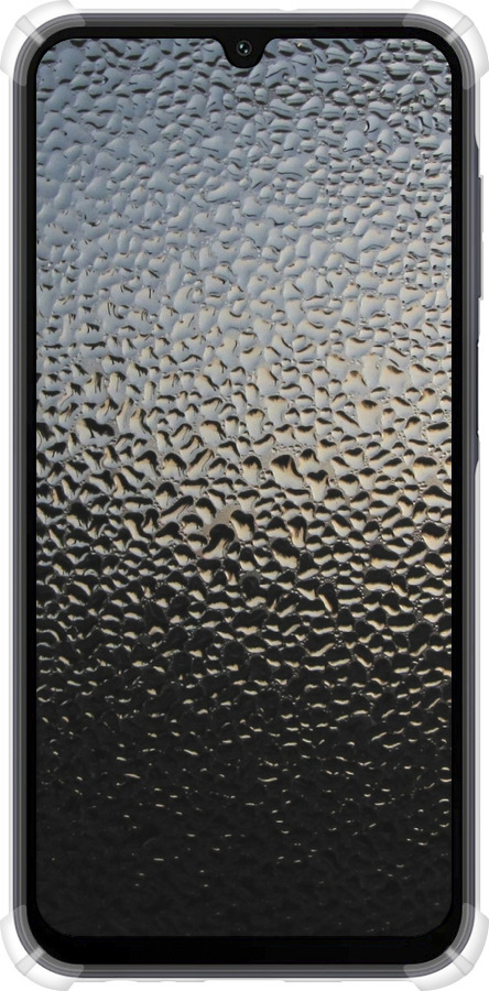 Силикон с усиленными углами чехол Мокрое стекло для Samsung Galaxy A15 - 245sp-3357 изображение 
