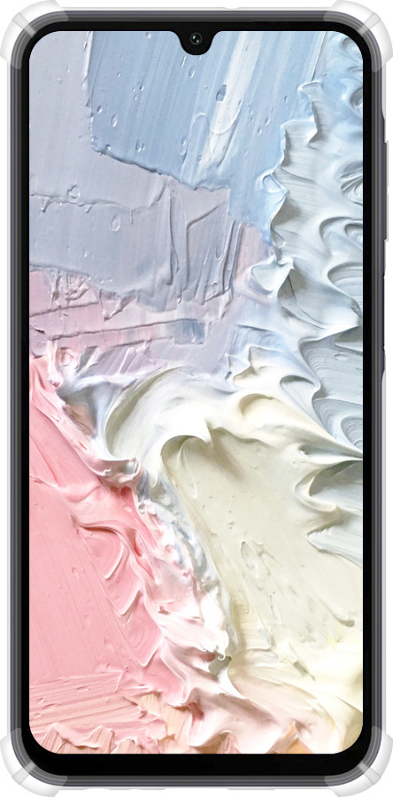 Силикон с усиленными углами чехол Пастель v1 для Samsung Galaxy A15 - 3981sp-3357 изображение 