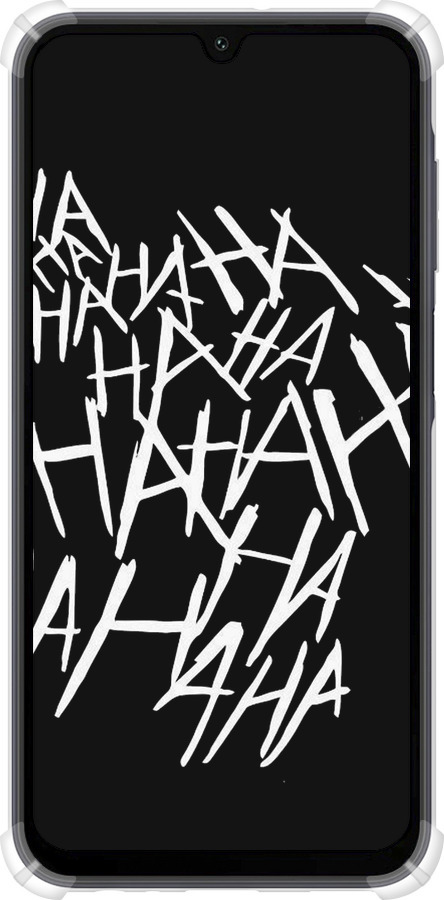 Силикон с усиленными углами чехол joker hahaha для Samsung Galaxy A15 - 4509sp-3357 изображение 