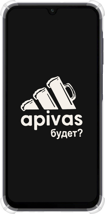 Силіконовий протиударний с посиленими кутами чехол А пивас для Samsung Galaxy A15 - 4571sp-3357 изображение 