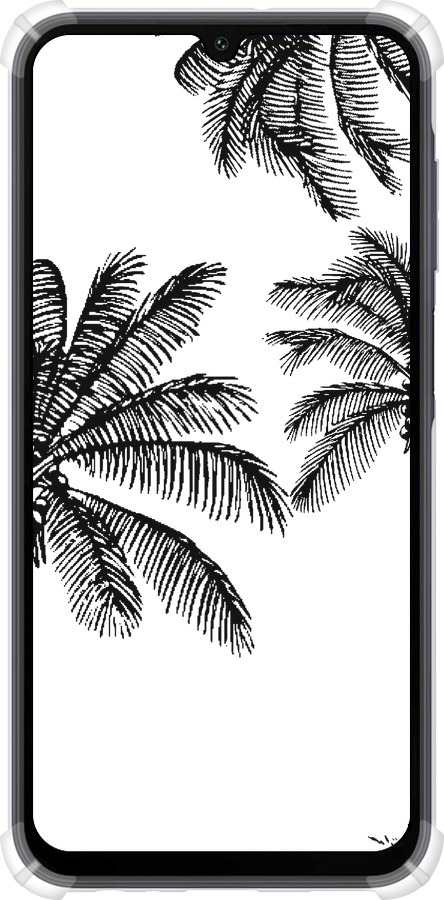 Силикон с усиленными углами чехол Пальмы1 для Samsung Galaxy A15 - 4634sp-3357 изображение 