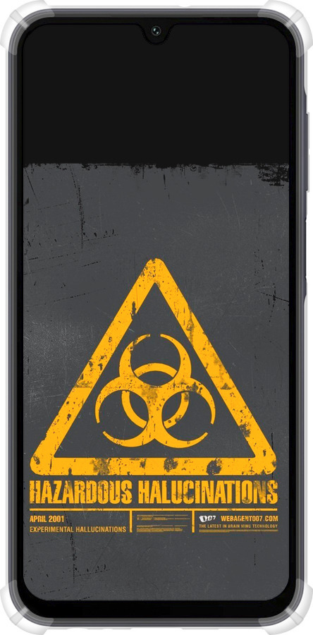 Силикон с усиленными углами чехол biohazard 28 для Samsung Galaxy A15 - 4846sp-3357 изображение 
