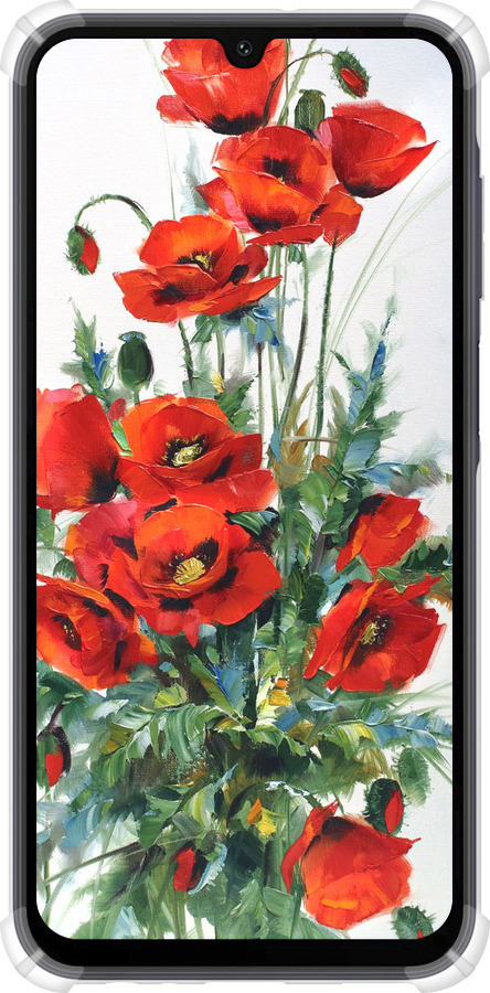 Силикон с усиленными углами чехол Маки для Samsung Galaxy A15 - 523sp-3357 изображение 