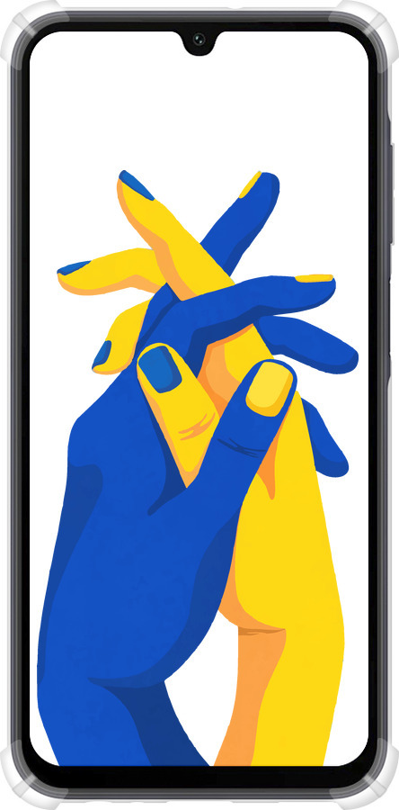 Силикон с усиленными углами чехол Stand With Ukraine для Samsung Galaxy A15 - 5255sp-3357 изображение 