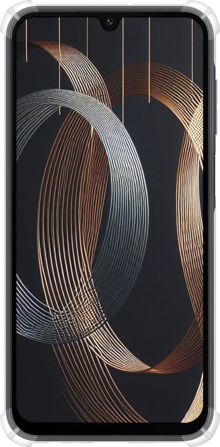 Силикон с усиленными углами чехол Симфония для Samsung Galaxy A15 - 5835sp-3357 изображение 