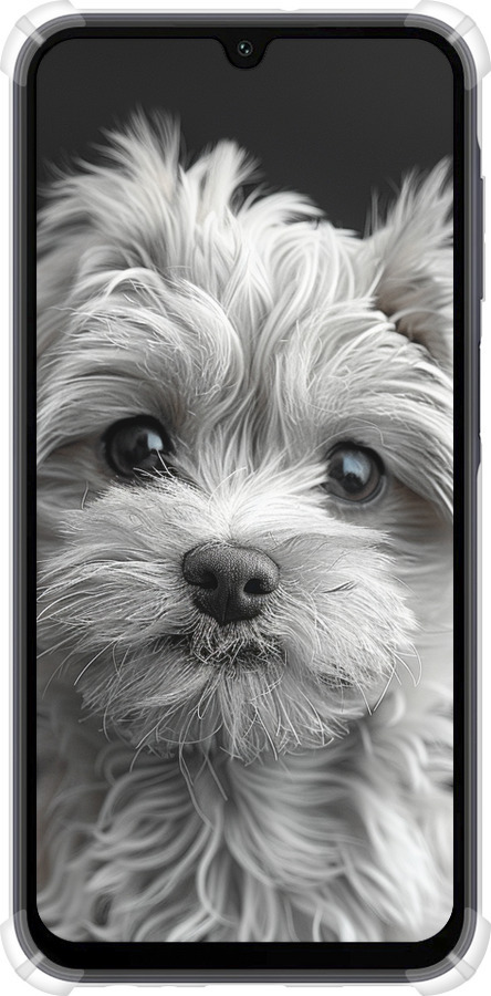 Силикон с усиленными углами чехол Мальтипу на чорном фоне для Samsung Galaxy A15 - 6156sp-3357 изображение 