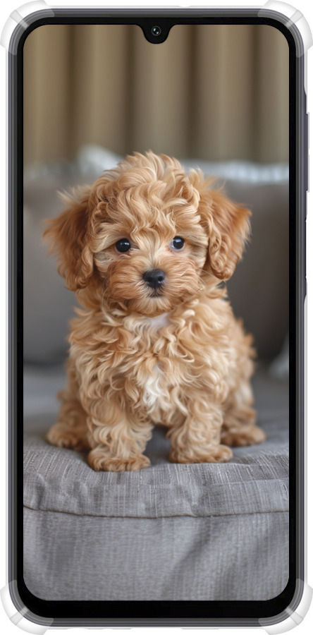 Силикон с усиленными углами чехол Mini-maltipoo для Samsung Galaxy A15 - 6158sp-3357 изображение 
