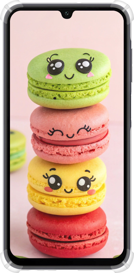 Силикон с усиленными углами чехол Печенье для Samsung Galaxy A15 - 6693sp-3357 изображение 